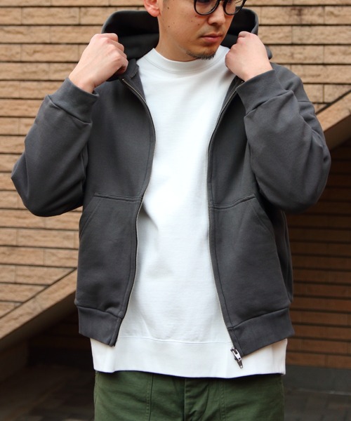 GYMPHLEX パーカー GYMPHLEX/ジムフレックス ジップフーディ ZIP