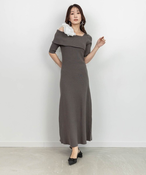 RANDA（ランダ） ワンピース 「Flower Collection」ワンショルダー