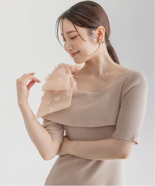 RANDA（ランダ） ワンピース 「Flower Collection」ワンショルダー