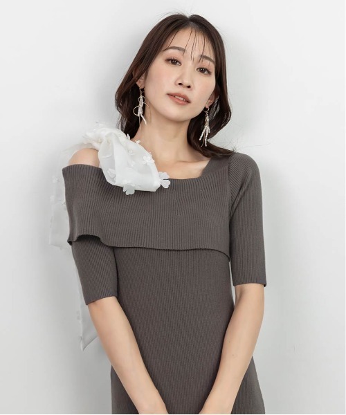 RANDA（ランダ） ワンピース 「Flower Collection」ワンショルダー