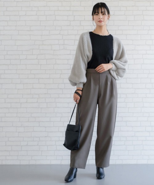 パンツ ウエストタックコクーンパンツ レディース : ZOZOTOWN Yahoo!店