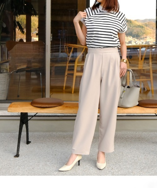 パンツ ウエストタックコクーンパンツ レディース : ZOZOTOWN Yahoo!店