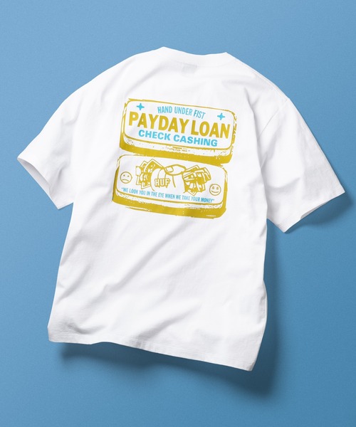 HUF tシャツ PAY DAY TEE / ハフ Tシャツ 半袖 メンズ