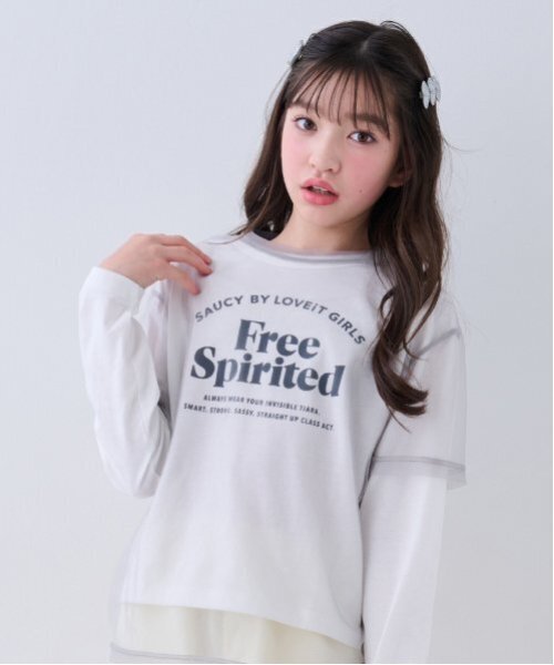 by LOVEiT アンサンブル FreeロゴTシャツチュールTセット キッズ 子供