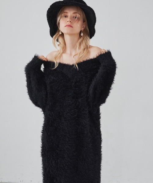 LA BELLE ETUDE（ラベルエチュード） ニットワンピース FREE グレー