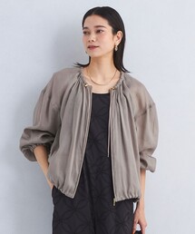 【新品】green label relaxingノーカラー ブルゾン UNITED ARROWS green label relaxing｜ノーカラー ブルゾン