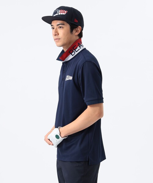 BEAMS GOLF　ORANGE LABEL /音符ロゴ ストレッチポロシャツ BEAMS GOLF（ビームスゴルフ）の「〈WOMEN〉BEAMS GOLF ORANGE