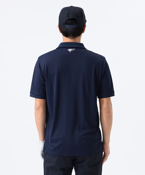 BEAMS GOLF ポロシャツ 「吸水速乾/UVカット」「MEN」ORANGE