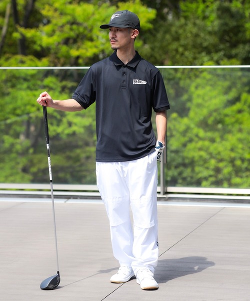 美品　BEAMS GOLF メンズ　ゴルフポロシャツ BEAMS GOLF ポロシャツ JONES × / 別注 クレリック メンズ