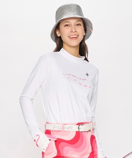 le coq sportif GOLF tシャツ 「30th」モックネック長袖シャツ