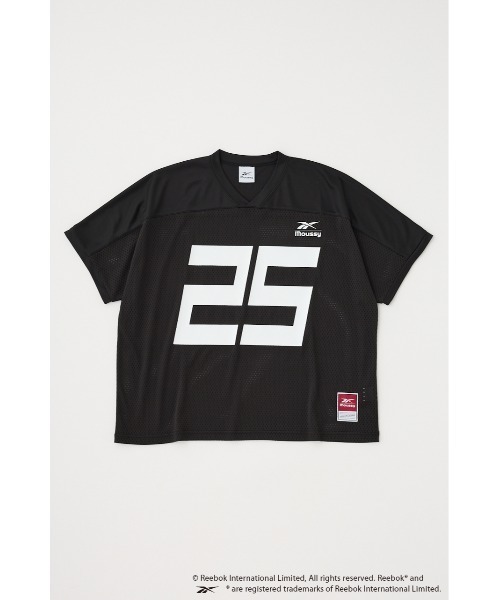 tシャツ REEBOK NUMBER MESH Tシャツ レディース MOUSSY tシャツ REEBOK NUMBER MESH Tシャツ レディース