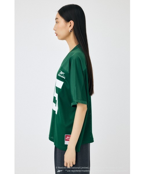 tシャツ REEBOK NUMBER MESH Tシャツ レディース MOUSSY tシャツ REEBOK NUMBER MESH Tシャツ レディース