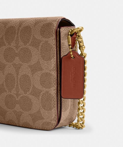 COACH コーチ ショルダーバッグ キャンバス クロスボディ ミニ ブラウン COACH ショルダーバッグ バッグ ミラ クロスボディ バッグ