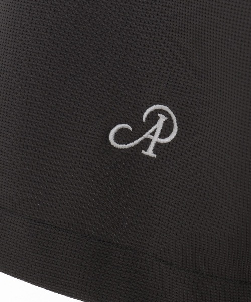 ポロシャツ ポロ 「ADAMPATEK/アダムパテック」ripple looose polo shirt/リップルルーズポロシャツ レディース ADAM PATEK ポロシャツ ポロ 「ADAMPATEK/アダムパテック