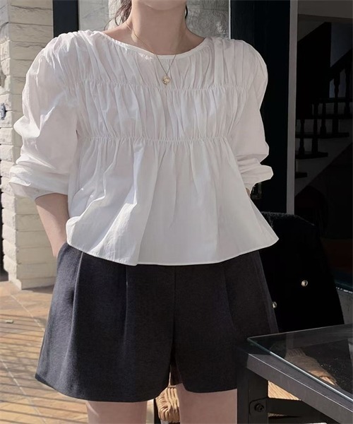 バックリボンの魅惑 グランシャツ GLANSHIRT ブラウス L シャツ 35757_1_expand.jpg