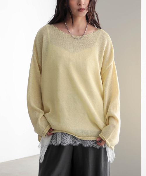 for/c（フォーシー） サマーニット ニット セーター 「新色追加