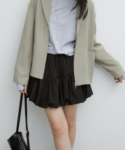 バルーンミニスコート archives｜BOXタックバルーンミニスカート | Rakuten Fashion