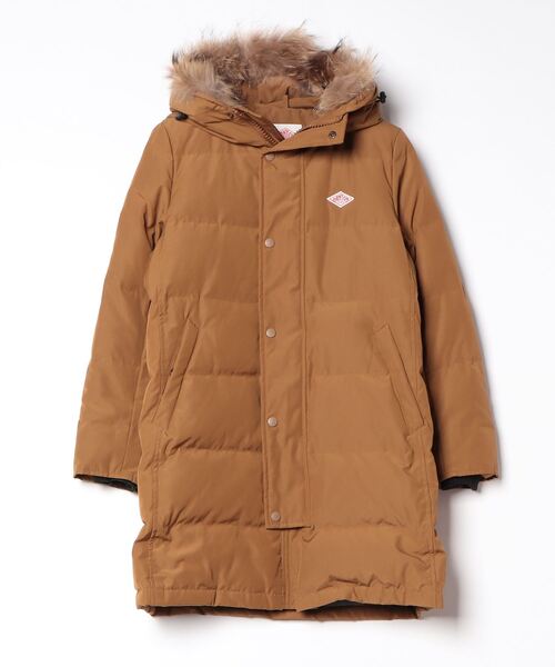DANTON ブラウン ダウンジャケット36 Danton（ダントン） ダウンコート 36 ブラウン レディース : ZOZOTOWN