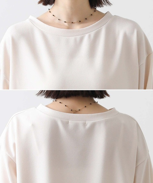 Gready Brilliant tシャツ ジョーゼットパフスリーブカットソー
