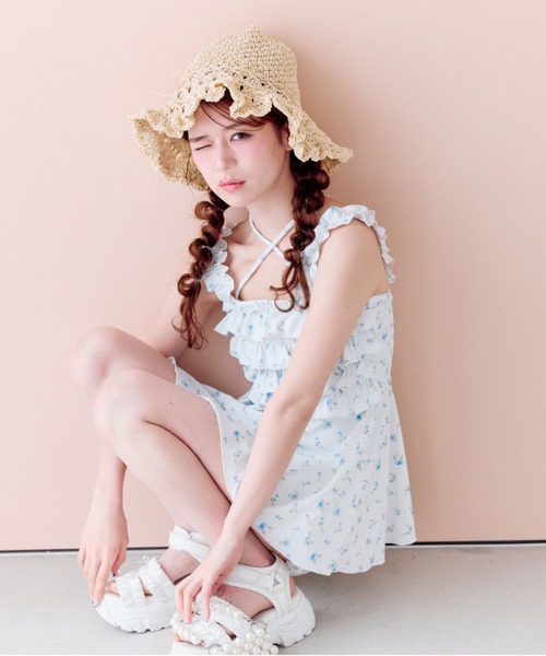 OLIVE des OLIVE フリルキャミswim wear フリルキャミswim wear（水着）｜OLIVE des OLIVE（オリーブデ