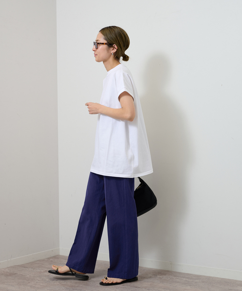 FRAMeWORK tシャツ 「追加」ATON/エイトン 12/-AIR SPINNING