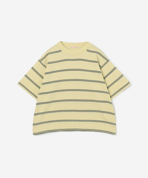 ニット セーター RYE TENDER |「別注」半袖クルーネックニット WOMEN レディース RYE TENDER ニット セーター |「別注」半袖クルーネックニット