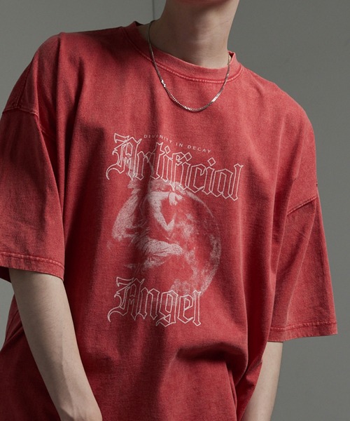 CIYOT tシャツ 「CIYOT」ヴィンテージメイク グラフィックプリント