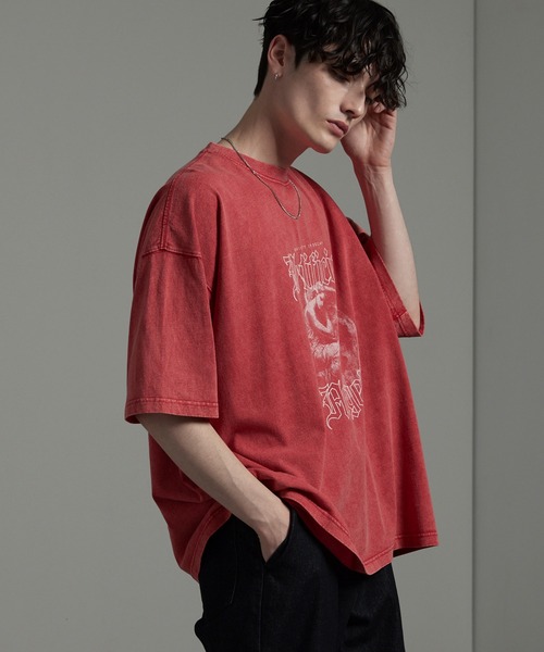 CIYOT tシャツ 「CIYOT」ヴィンテージメイク グラフィックプリント