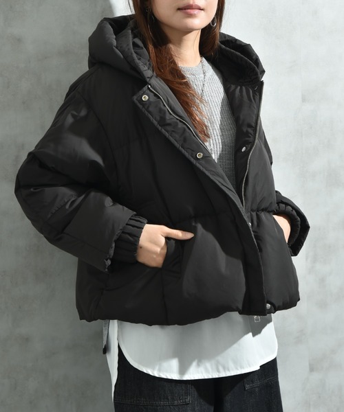 YATIRAS フード付きダウンジャケット ブラック 000000012582-10-l.jpg?t=