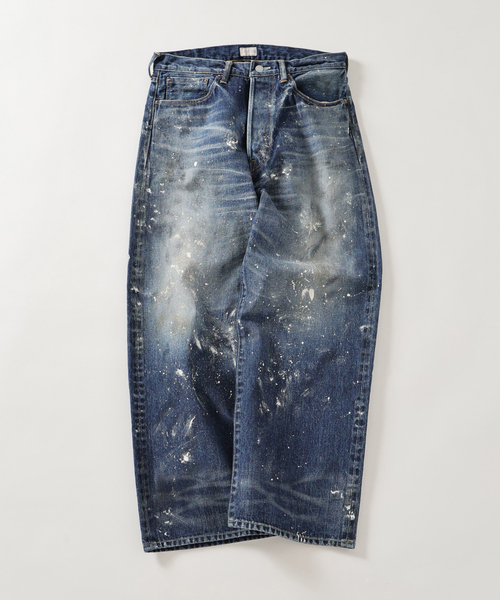 HOMESTEAD ペイント加工デニム　Sサイズ JOURNAL STANDARD J.S HOMESTEAD ジーンズ 「追加」J.S.