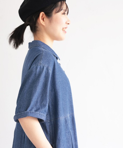 soulberry ワンピース 「ショート丈」私の夏デニムワンピース