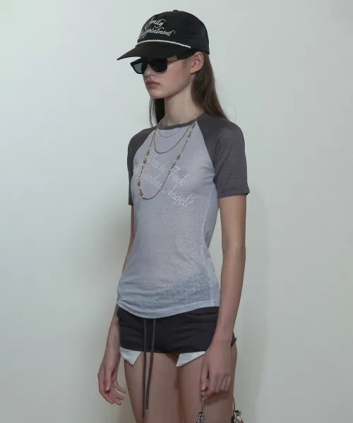SCULPTOR tシャツ Missing Angel Linen Tee レディース