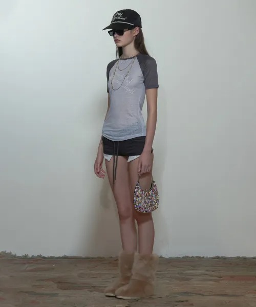 SCULPTOR tシャツ Missing Angel Linen Tee レディース