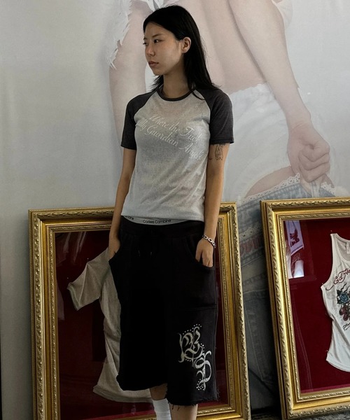SCULPTOR トップス カットソー Sサイズ Classic Logo Piping Crop Top（Tシャツ/カットソー）｜SCULPTOR