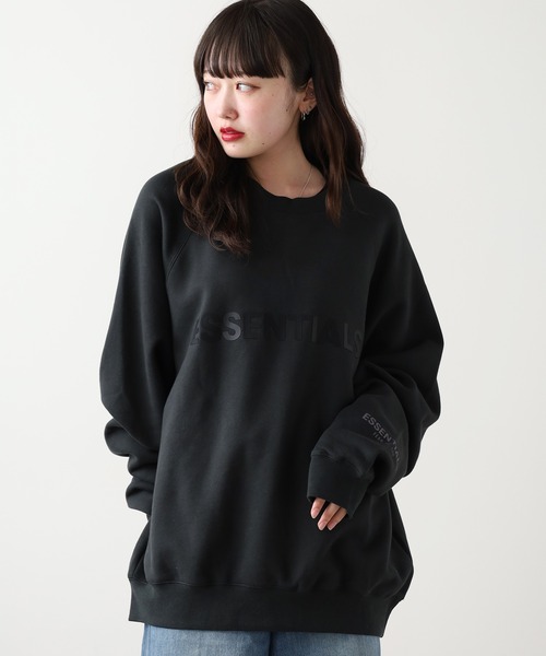 FOG ESSENTIALS/トレーナー 黒 FOG ESSENTIALS トレーナー スウェット ESSENTIALS