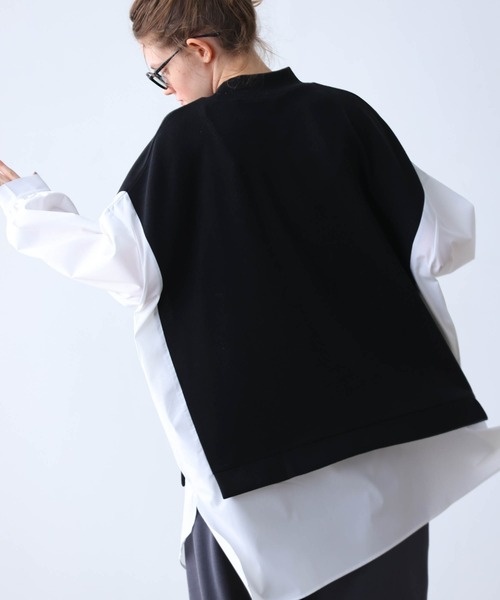 KELEN長袖トップス Kelen tシャツ 「KELEN / ケレン」ニットコンビトップス