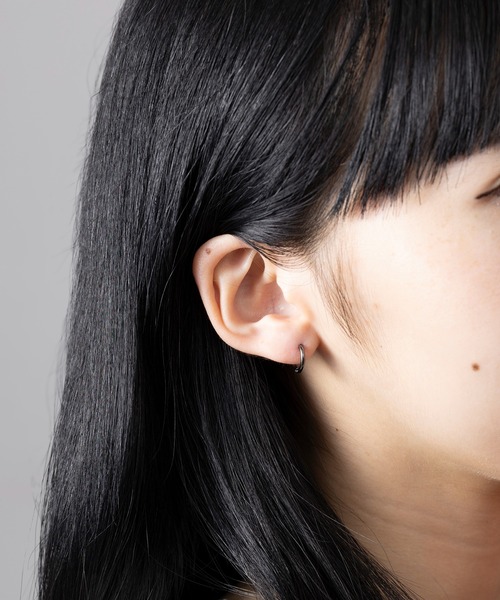 М、ピアス MAISON BREEZE ピアス 「MAISON BREEZE」ピアス ステンレス 細幅