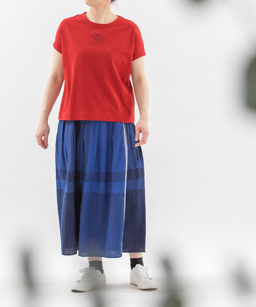 nop de nod（ノップドゥノッド） tシャツ 半袖 USコットン書き文字ロゴ