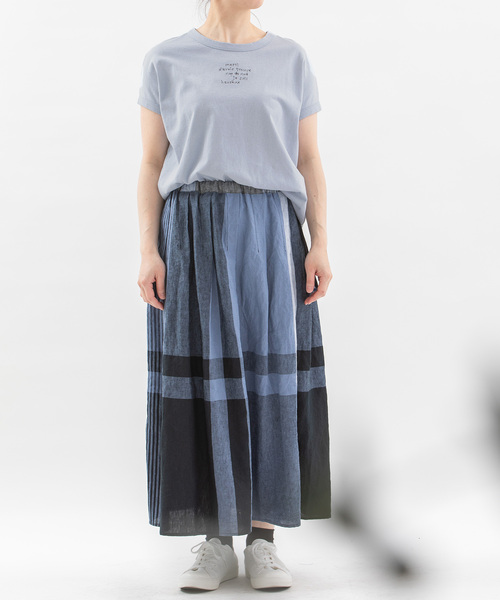 nop de nod（ノップドゥノッド） tシャツ 半袖 USコットン書き文字ロゴ