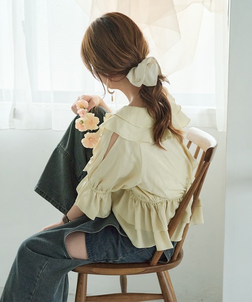 mideal（マイディール） シュシュ mideal original square scrunchie