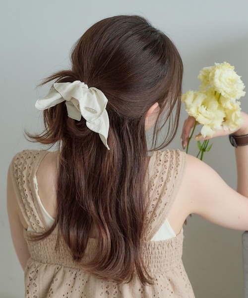 mideal（マイディール） シュシュ mideal original square scrunchie