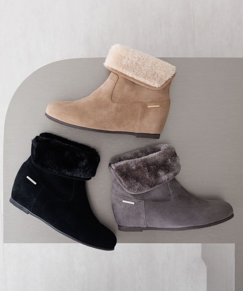 HIMIKO ブーツ 「HIMIKO」「撥水」2WAYファーブーツ/651418 レディース