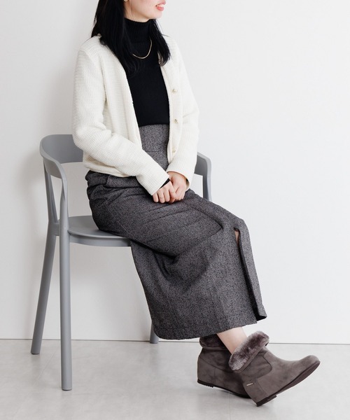 HIMIKO ブーツ 「HIMIKO」「撥水」2WAYファーブーツ/651418 レディース