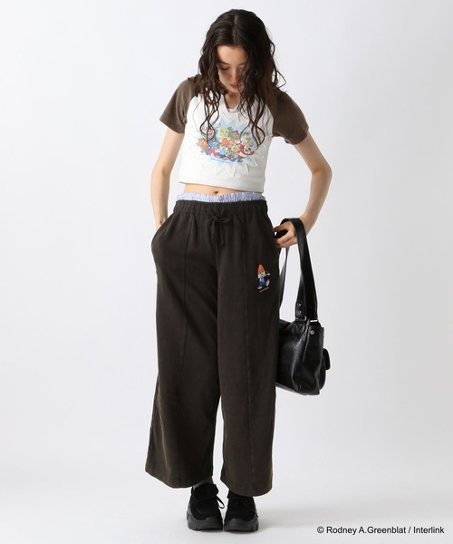 パリの21シーズン練習着です FOREVER21 スウェットパンツ ジャージ 「パラッパラッパー