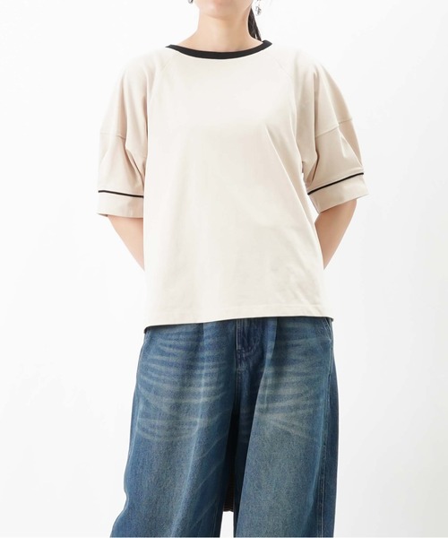 LADY LUCK LUCA tシャツ LC/LLL 涙あき立体スリーブトップス