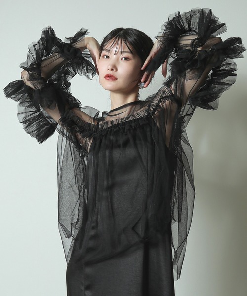 「Kana」 長袖カットソー M ブラック レディース