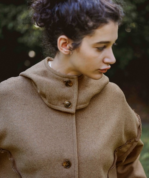 select MOCA（セレクトモカ） コート FREE グレイッシュベージュ