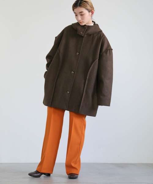 select MOCA（セレクトモカ） コート FREE グレイッシュベージュ