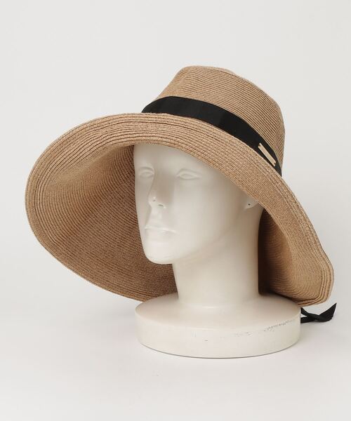 【価格交渉可能】未使用　Athena New York リボンハット Athena New York」 リボンハット - ブラウン レディース 冬帽子レディース