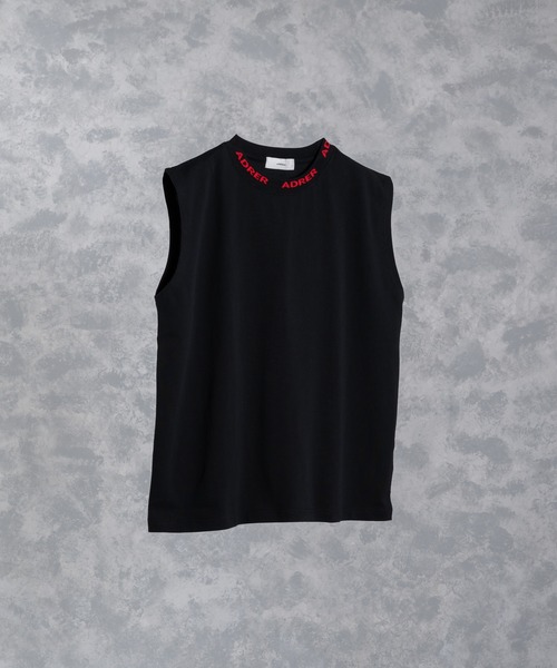 「ADRER」 ノースリーブトップス SMALL ホワイト メンズ
